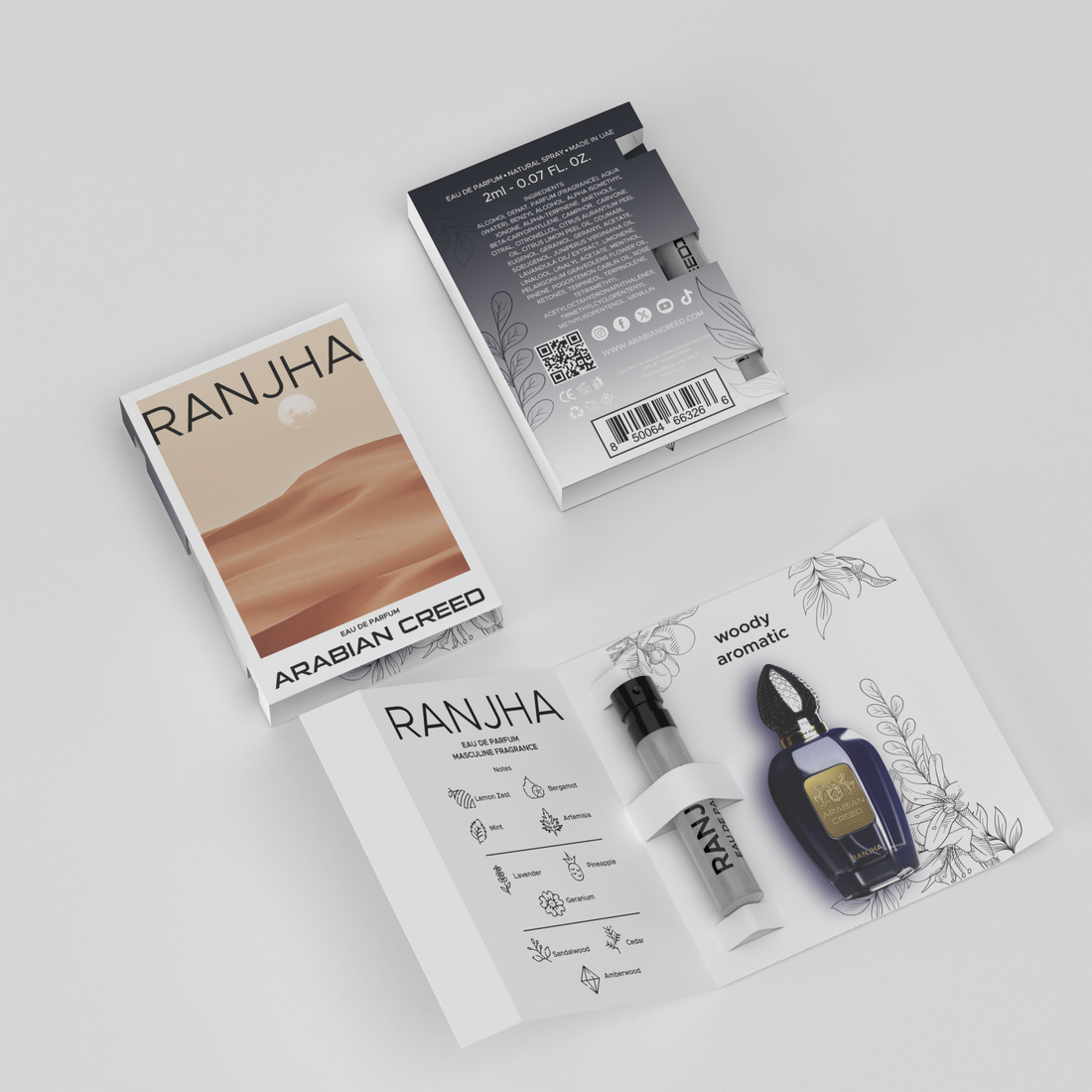 RANJHA - Perfume Pocket Sampler